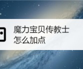 魔力宝贝圣导师加点方式决定其成长路线